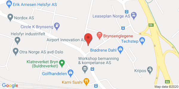 Map displaying event location