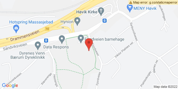Map displaying event location