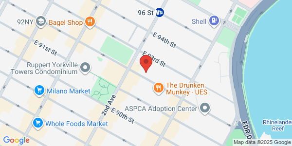 Map displaying event location
