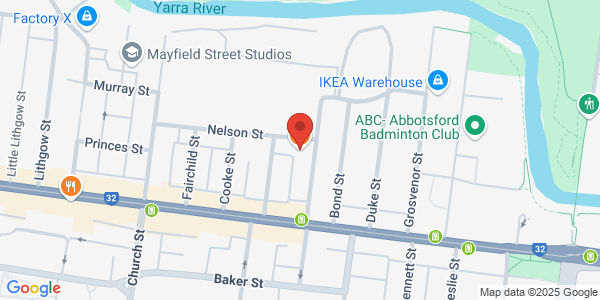 Map displaying event location