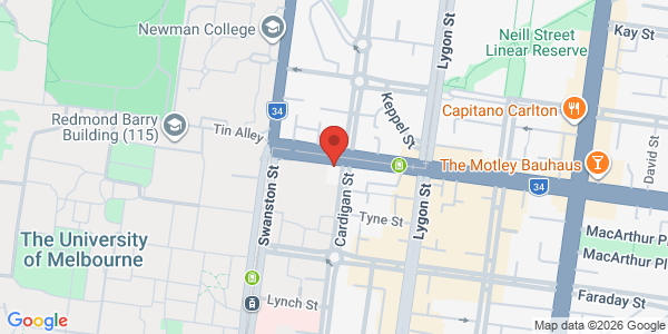 Map displaying event location