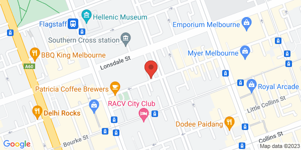 Map displaying event location