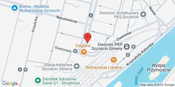 Map displaying event location