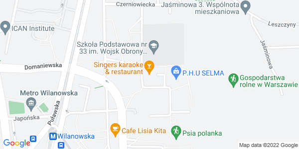 Map displaying event location