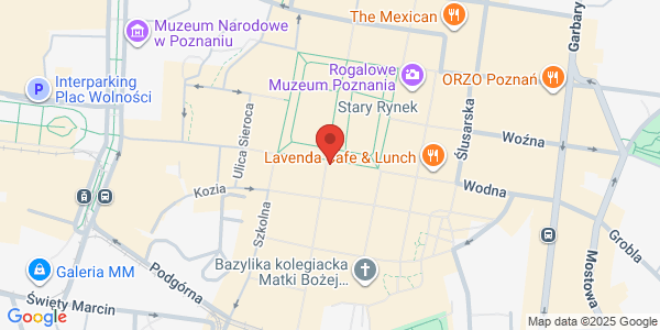 Map displaying event location