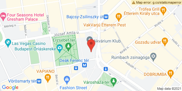 Map displaying event location