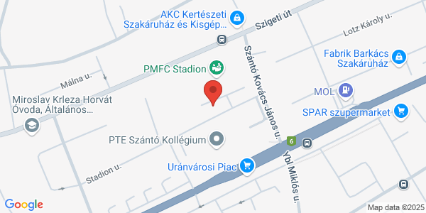 Map displaying event location