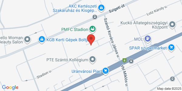 Map displaying event location