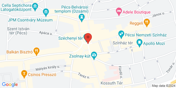 Map displaying event location