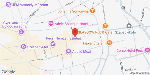 Map displaying event location