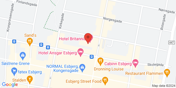 Map displaying event location
