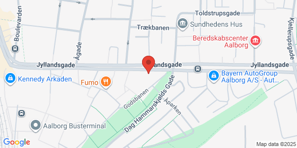 Map displaying event location