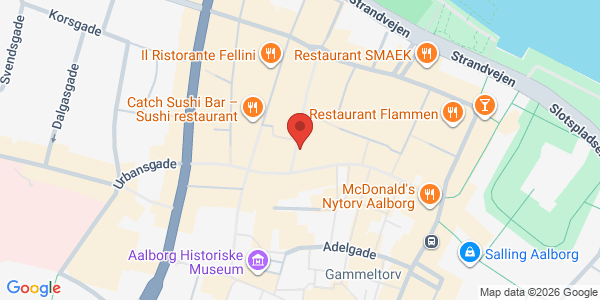 Map displaying event location