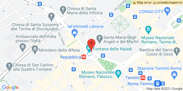 Map displaying event location