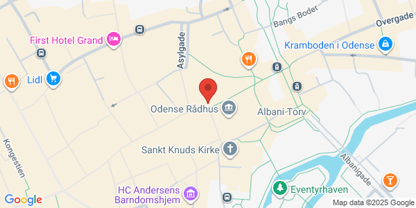 Map displaying event location