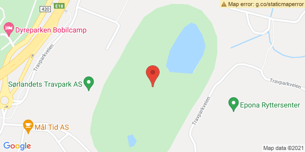 Map displaying event location