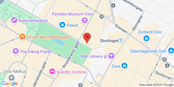 Map displaying event location