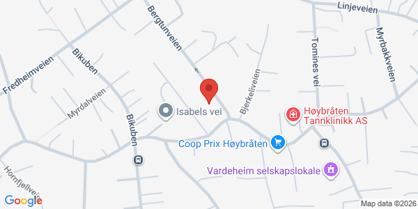 Map displaying event location