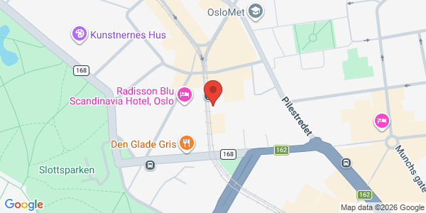 Map displaying event location