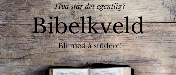 Bibelkveld våren 2024