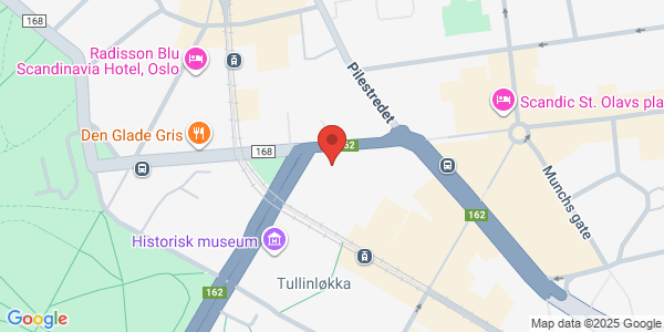 Map displaying event location