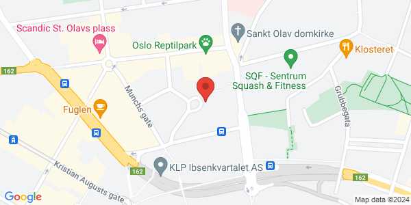 Map displaying event location