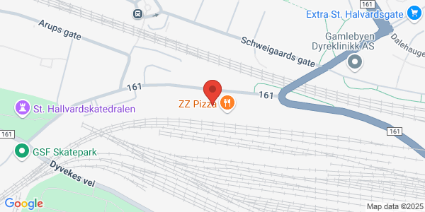 Map displaying event location