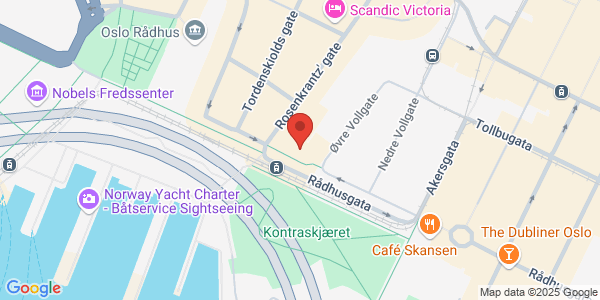 Map displaying event location