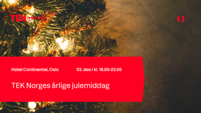 TEK Norges årlige julemiddag