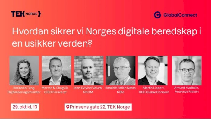 Hvordan sikrer vi Norges digitale beredskap i en usikker verden?