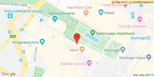Map displaying event location