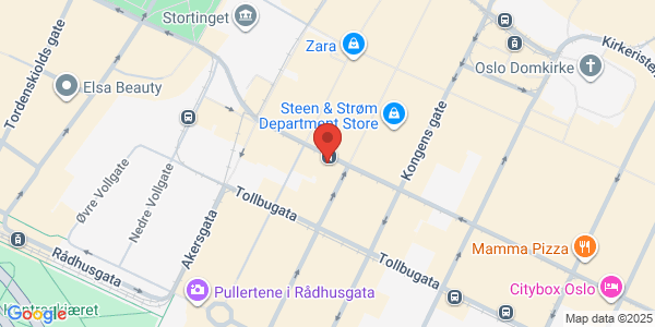 Map displaying event location