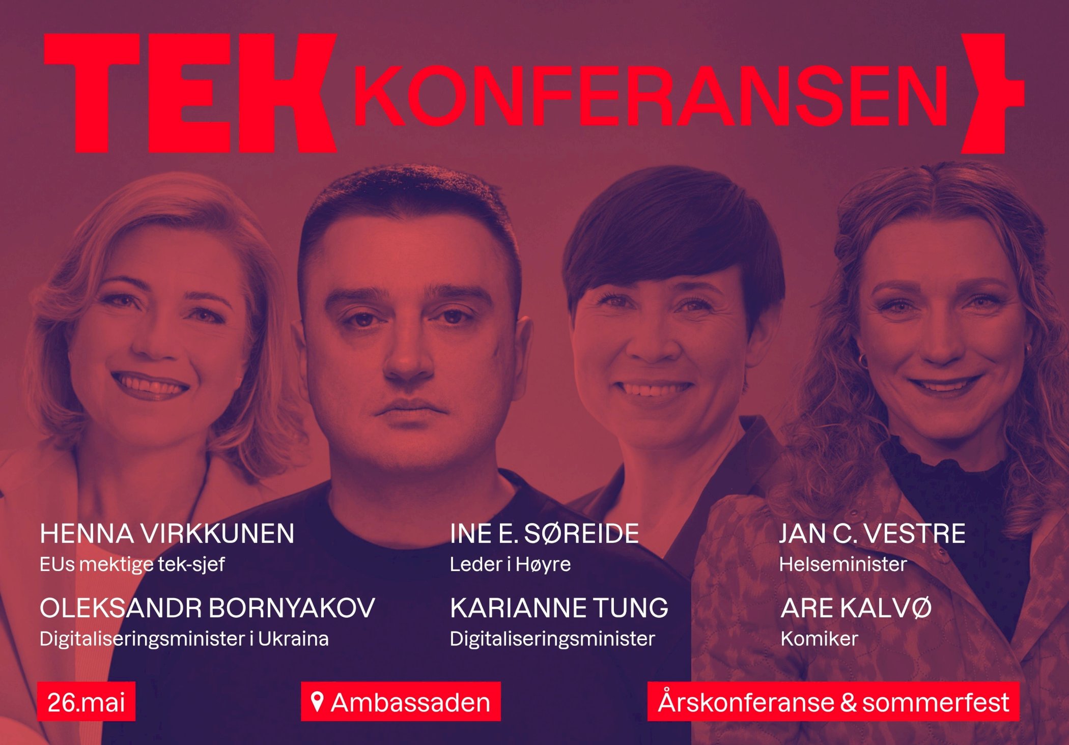TEK Norges årskonferanse 2026 (medlem)