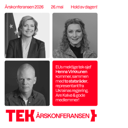 TEK Norges årskonferanse 2026 (medlem)