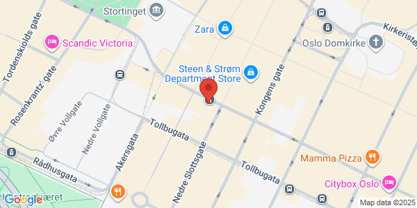 Map displaying event location