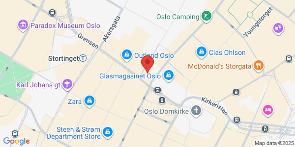 Map displaying event location