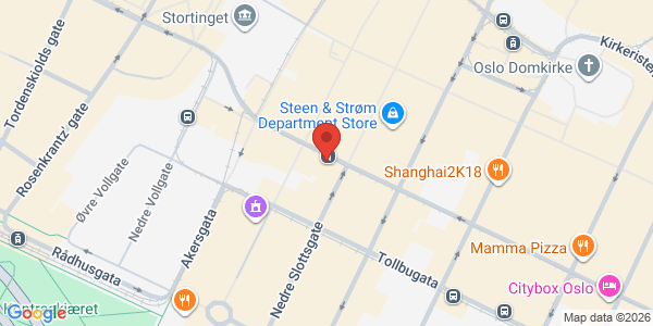 Map displaying event location