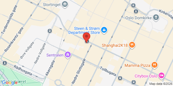 Map displaying event location