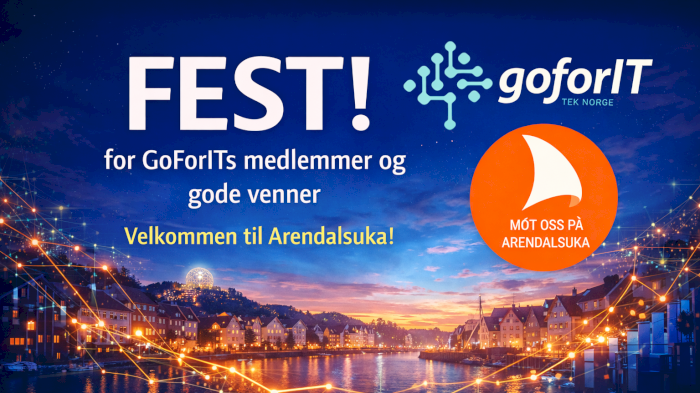 FEST for gofoits medlemmer og gode venner på Arendalsuka