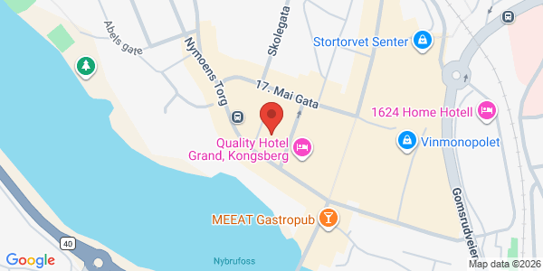 Map displaying event location