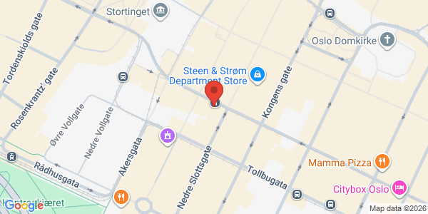 Map displaying event location
