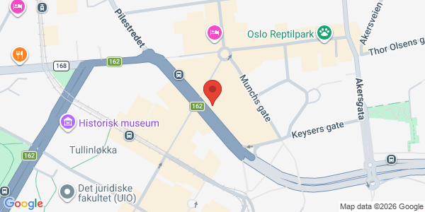 Map displaying event location