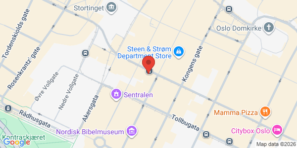 Map displaying event location