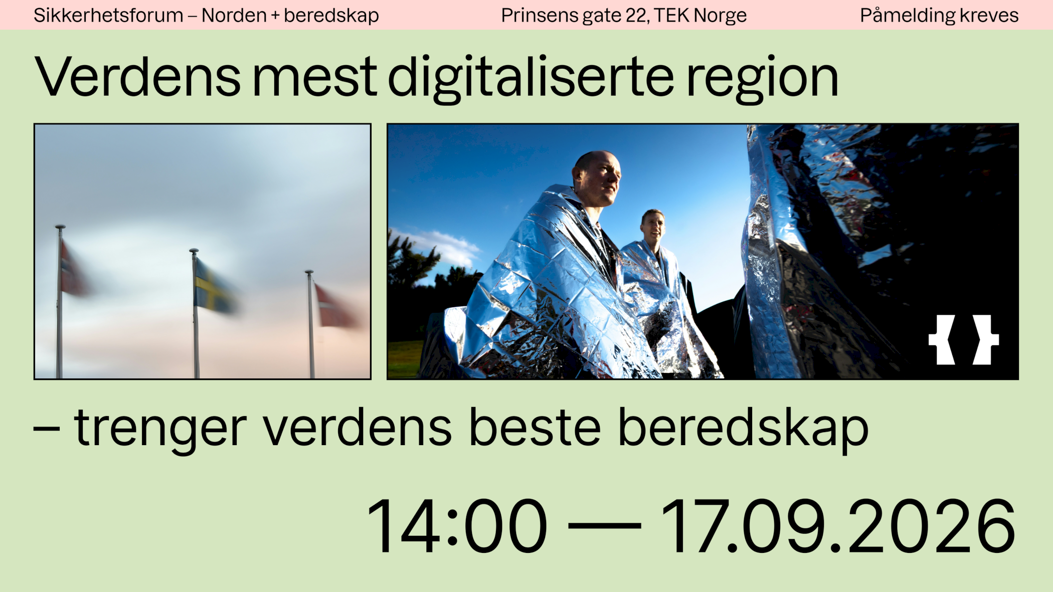 Verdens mest digitaliserte region trenger verdens beste beredskap