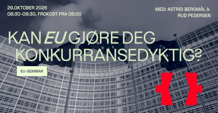 EU-frokost: Kan EU gjøre deg mer konkurransedyktig?