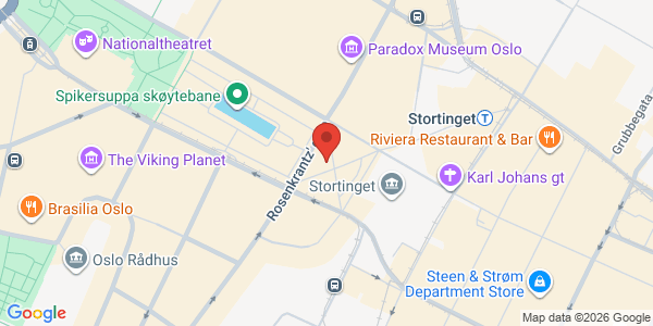 Map displaying event location