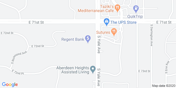 Map displaying event location
