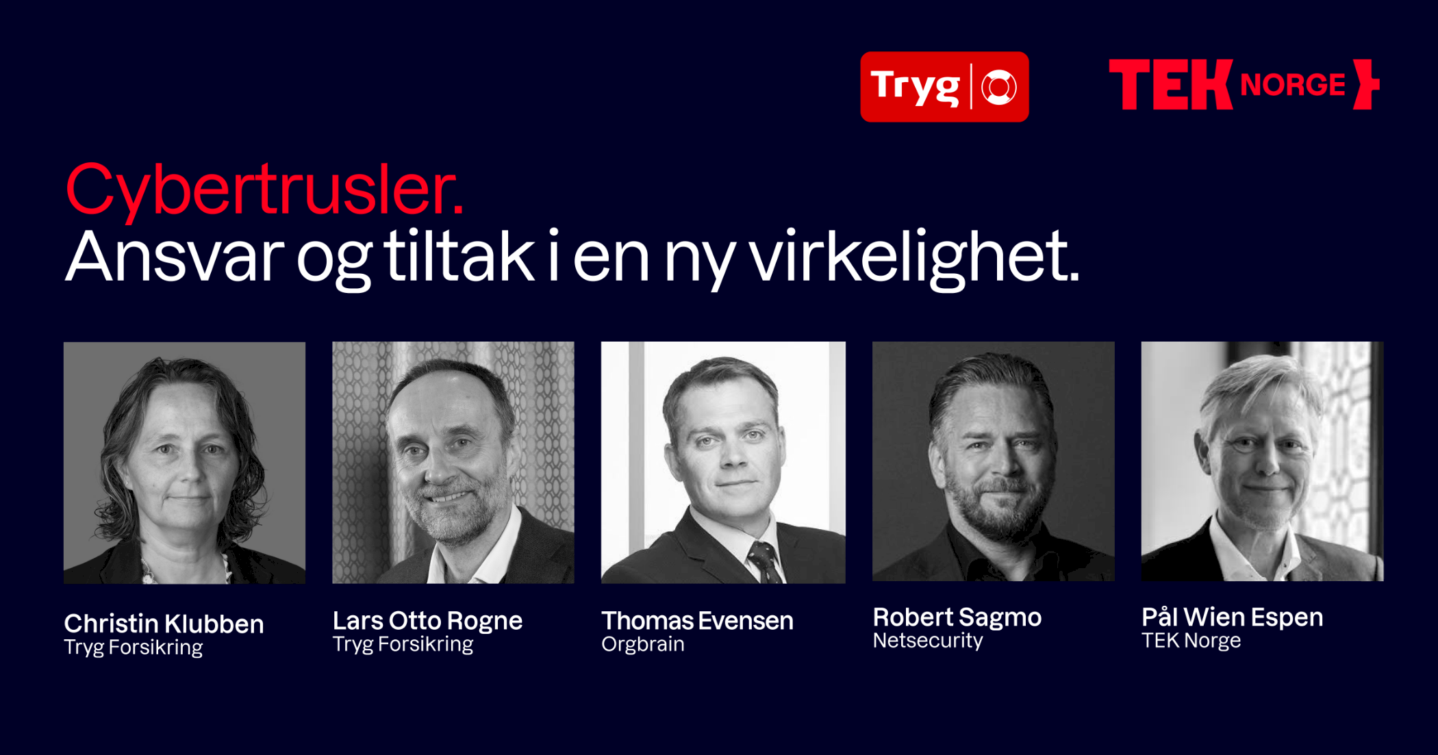 Cybertrusler - ansvar og tiltak i en ny virkelighet