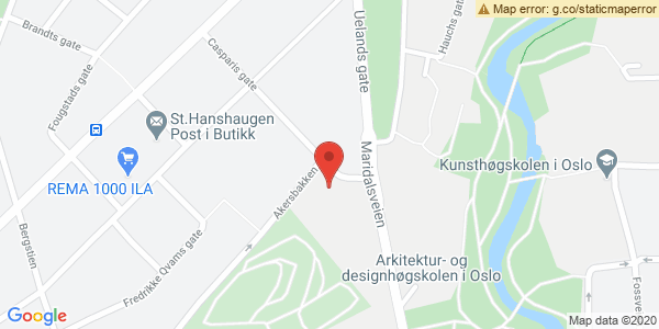 Kart som viser hvor arrangementet foregår