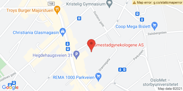 Map displaying event location